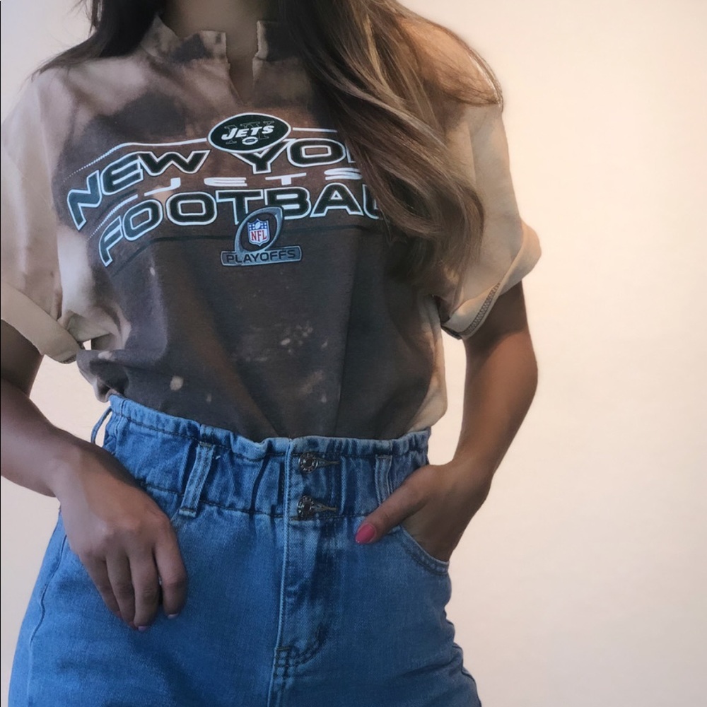 Vintage New York Jets Crop Top